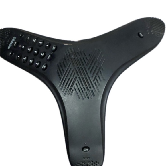 US Robotics Black Conferencelink Speakerphone Model No. CS1055 ~ No wiring - Picture 2 of 7